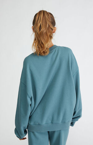 Pacific Sunwear Surplice Oversized Sweatshirt image number 4