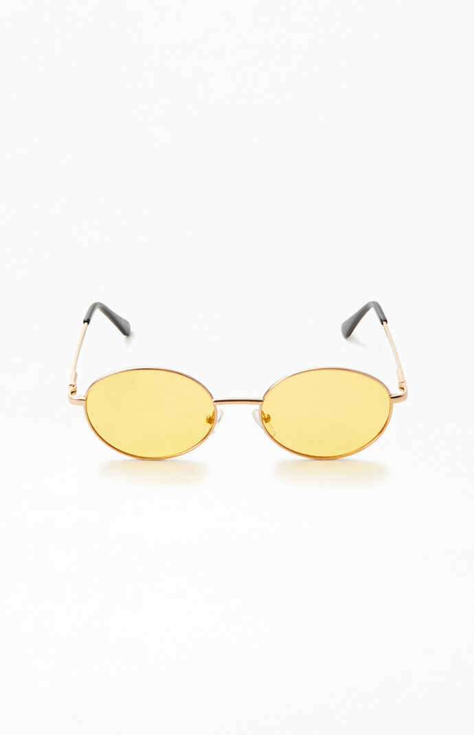 Oval Metal Sunglasses