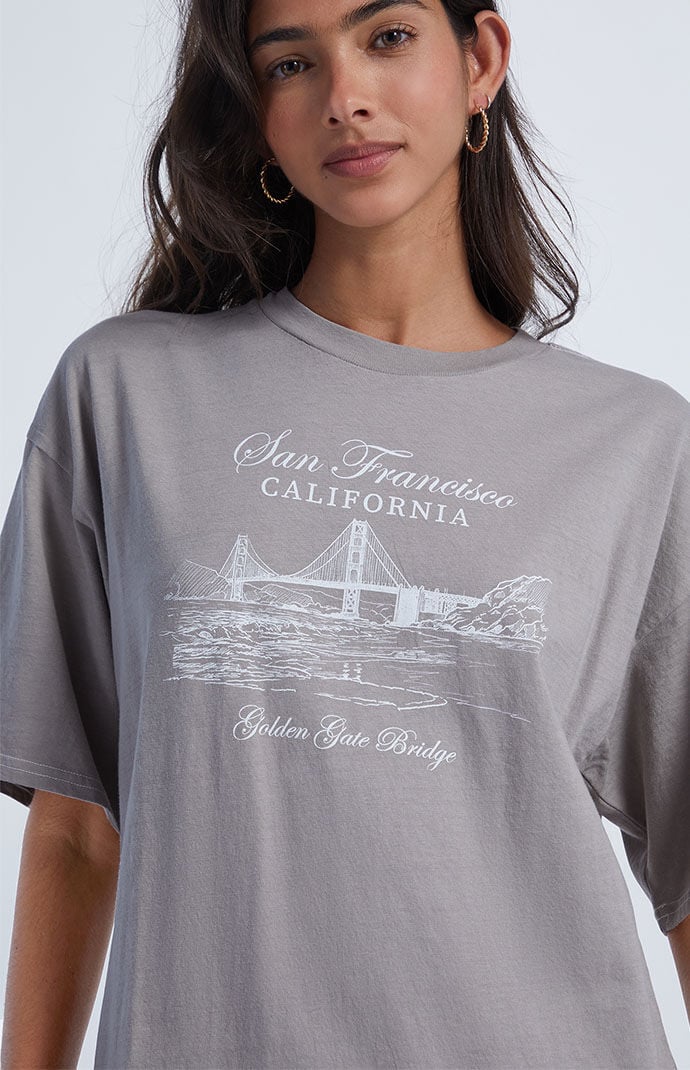 Golden Hour SF Golden Gate Bridge T-Shirt
