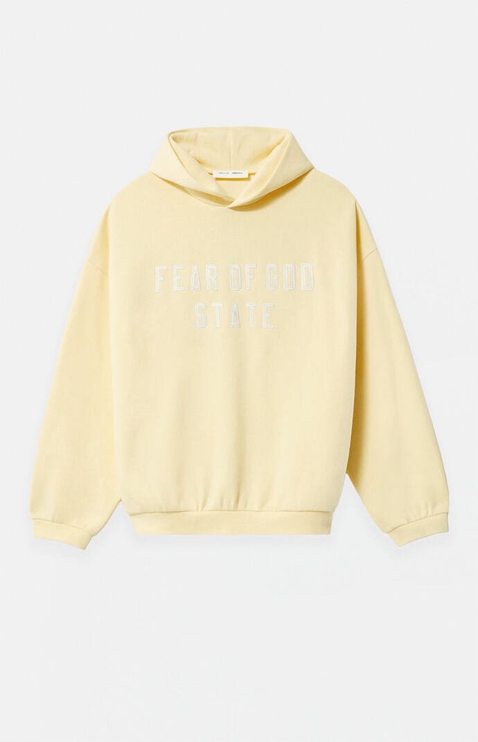 Fear of God Garden Yellow '90s Fit Fleece Hoodie