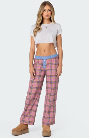 Plaid & Stripe Pants image number 1
