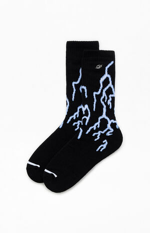 Electric Shock Crew Socks image number 1