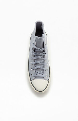 Gray Chuck Taylor All Star Cozy Lift High Top Sneakers image number 5