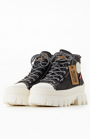 Women's Revolt High Top Denim Sneakers image number 2