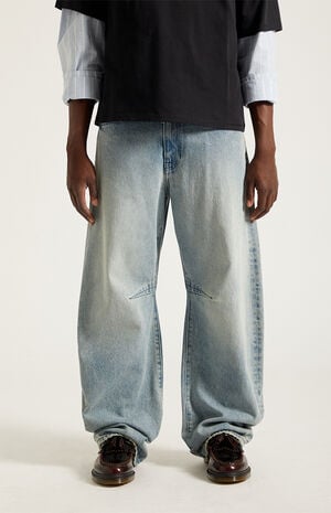 Mason Baggy Barrel Jeans Light Blue image number 2