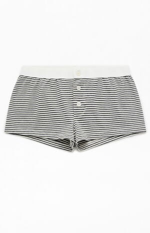 Striped Pajama Boyshorts image number 1