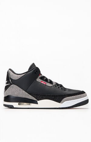 3 x Levi's x Retro Black Denim Shoes image number 1