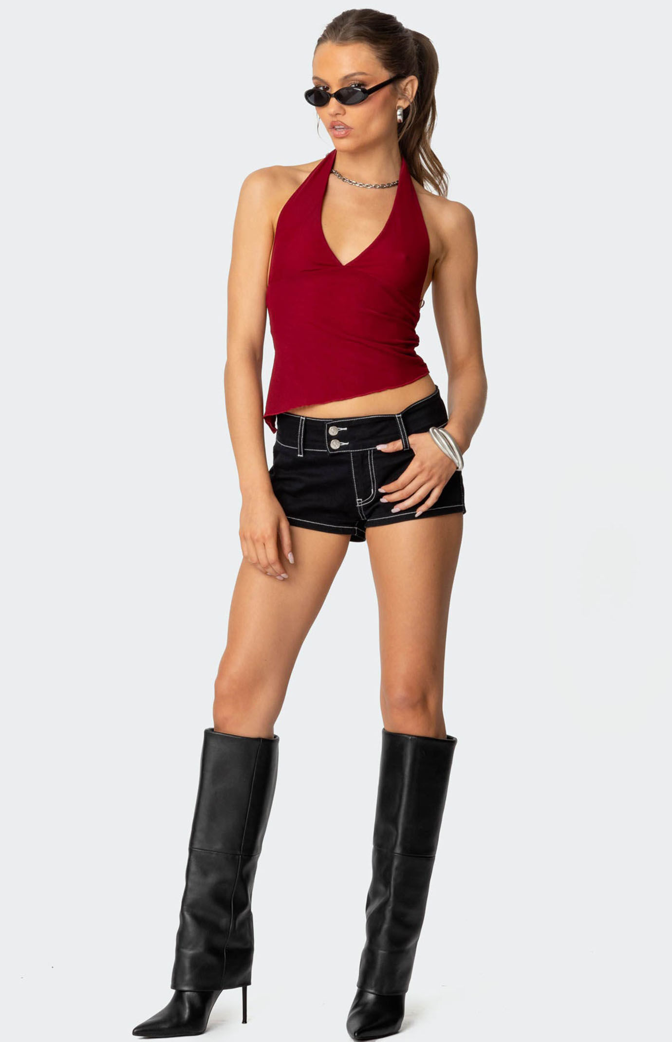 Edikted Yazi Star Micro Shorts | PacSun