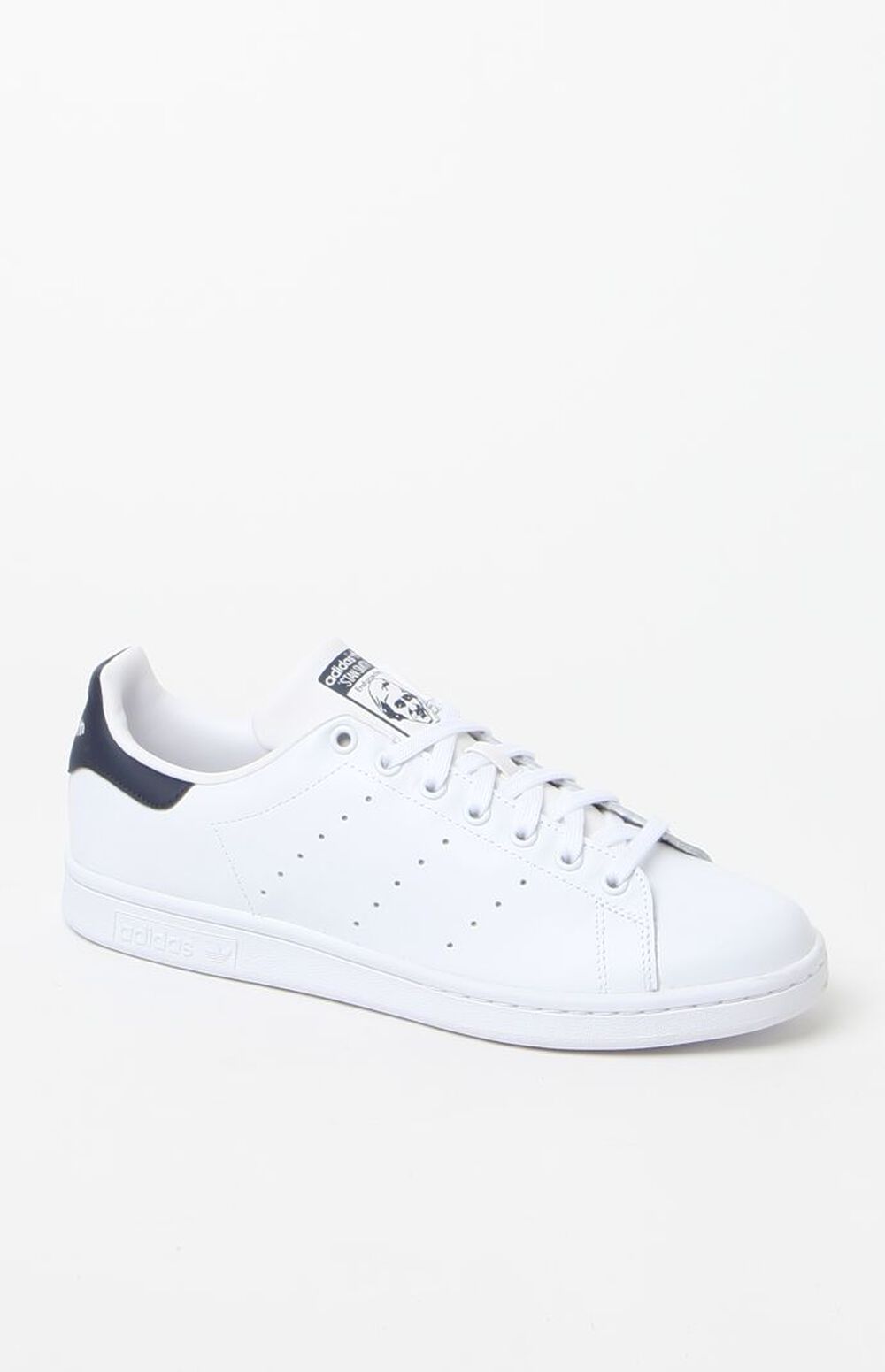 stan smith white and blue