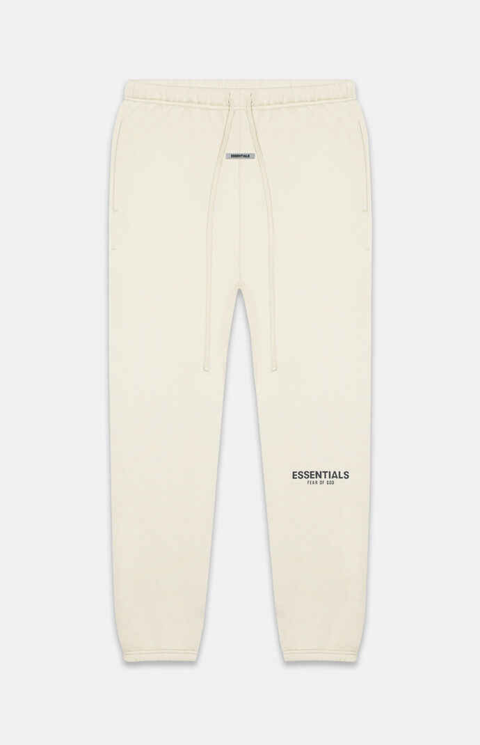 cream sweatpants