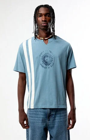 Built On Peace Striped T-Shirt image number 1