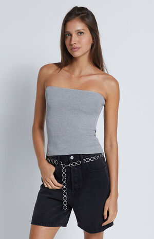 Sweater Tube Top image number 2