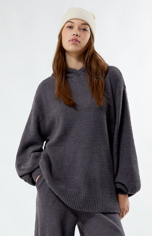 Knit Oversized Hoodie image number 1