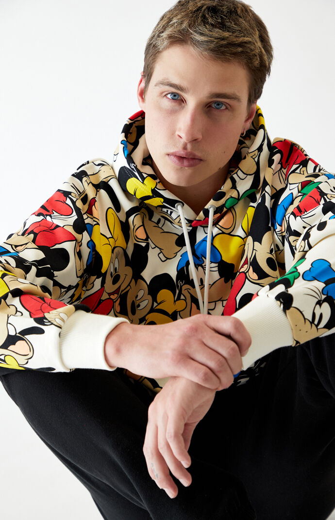 x Disney Characters Print Hoodie