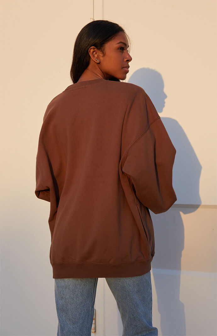 Pacsun brown hoodie clearance
