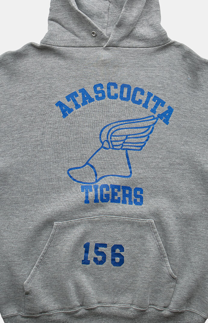 PS VINTAGE 90s Atascocita Tigers Russell Pullover Hoodie