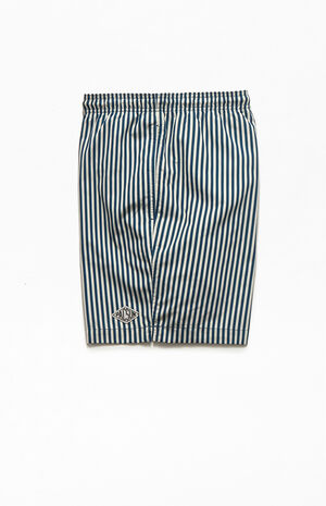 Pinstripe 17" Swim Trunks image number 3