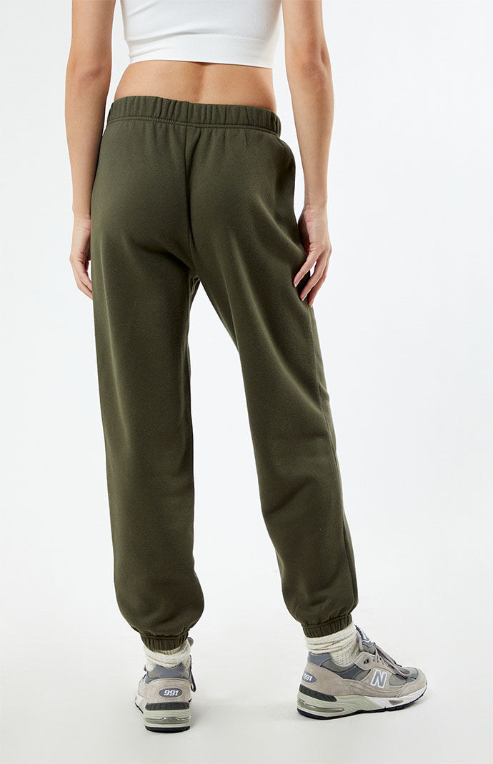 Pacsun green sweatpants online