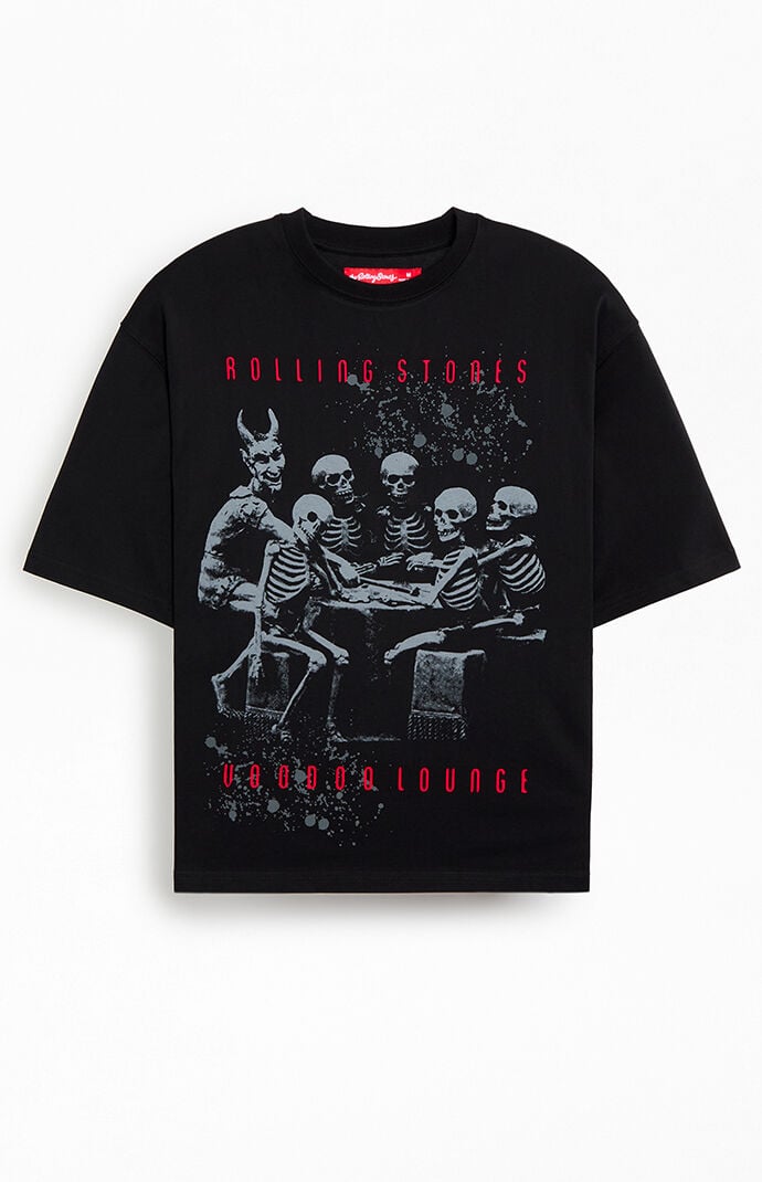 希少 黒入荷！ Rolling PacSun | T-Shirt Lounge Voodoo Stones ミュージシャン