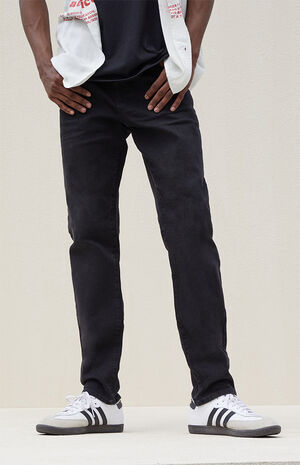 Slim Black Comfort Stretch Jeans image number 2