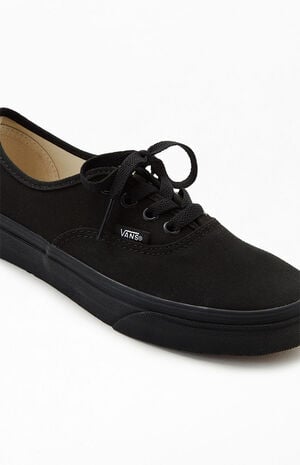 vans authentic black