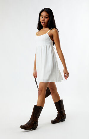 Linen Mini Dress image number 2