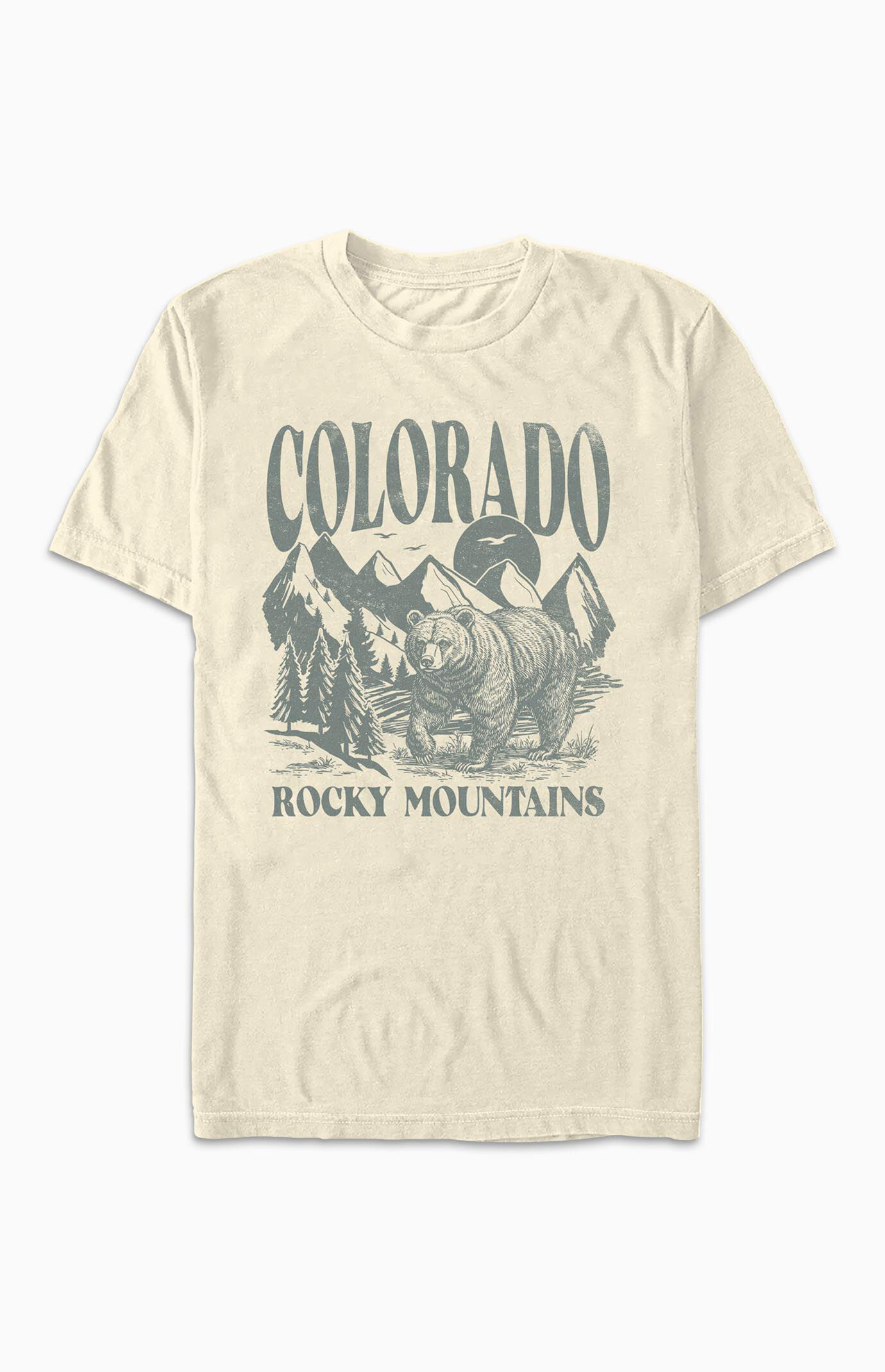 PacSun Rocky Mountains Bear T-Shirt