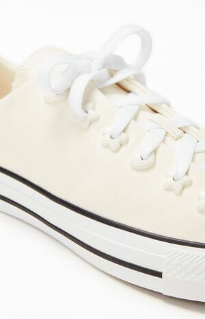 Off White Chuck Taylor All Star Flower Eyelet Sneakers image number 6