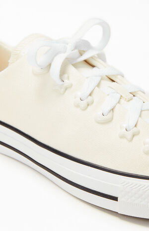 Off White Chuck Taylor All Star Flower Eyelet Sneakers image number 6