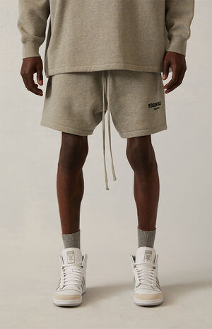 Dark Oatmeal Sweat Shorts image number 2