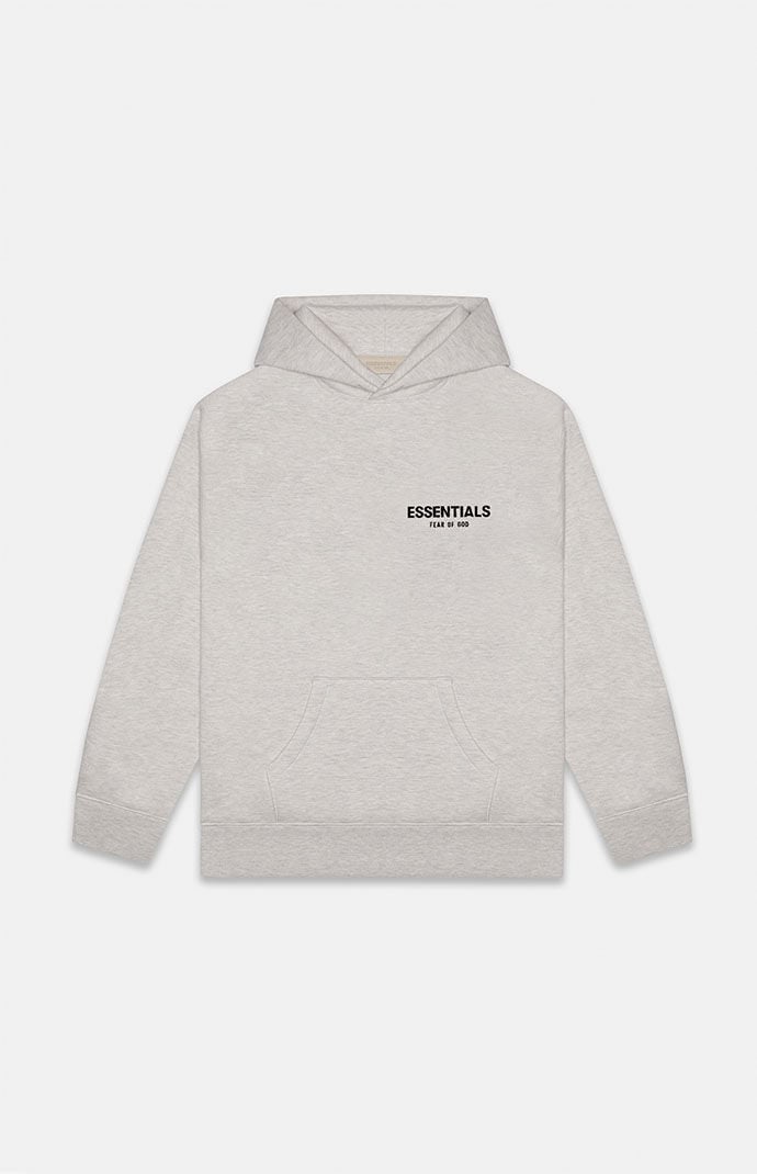 Fear of God Essentials Dark Oatmeal Hoodie PacSun