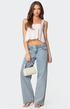 Linn Babydoll Gingham Top image number 2