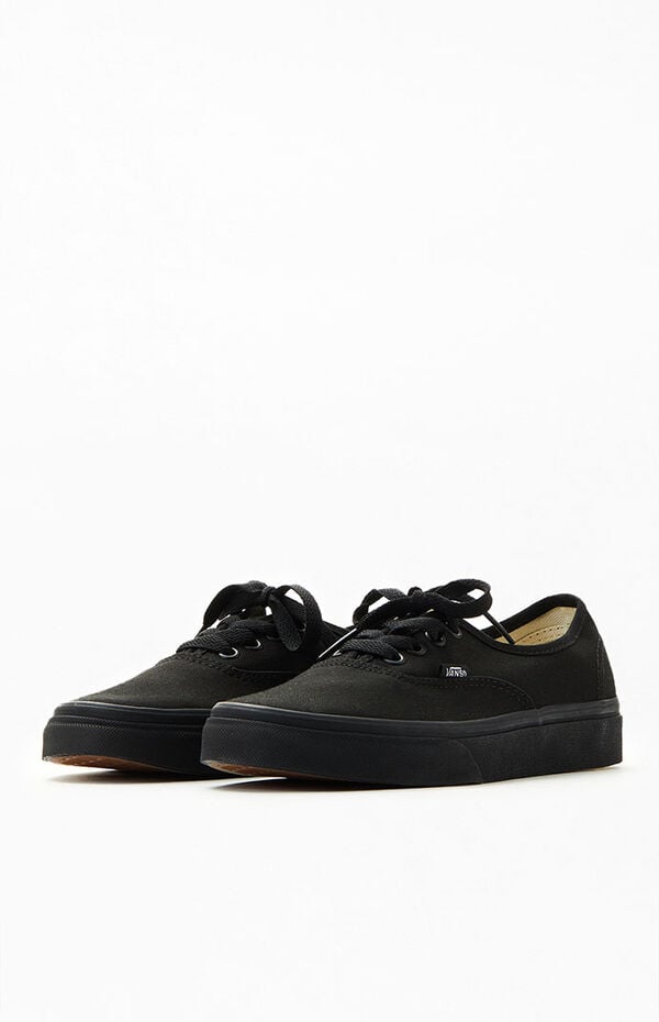 vans authentic black