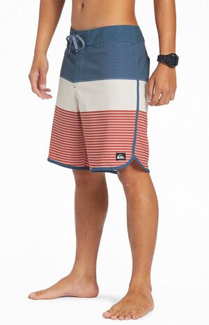 Eco Red White & Blue Surfsilk Tijuana Boardshorts image number 4