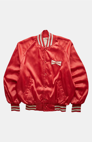 '80s Budweiser Varsity Jacket image number 1