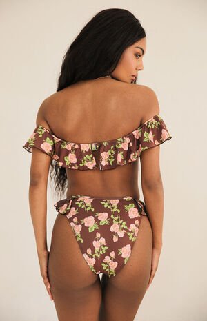 Poppi High Waisted Cheeky Bikini Bottom image number 3