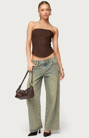 Hadar Linen Look Corset image number 5