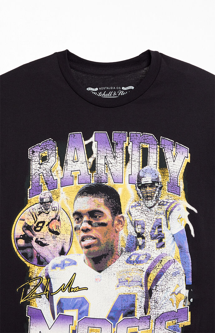 ★Mitchell & Ness Randy Moss Legends Collage 関税込★ Mitchell & Ness Randy Moss Legends Collage T-Shirt | PacSun