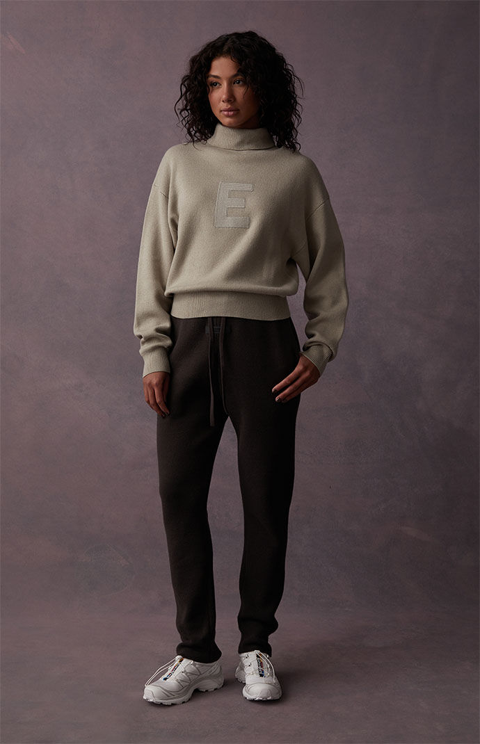 Fear of God Essentials Women s Seal Turtleneck Sweater PacSun