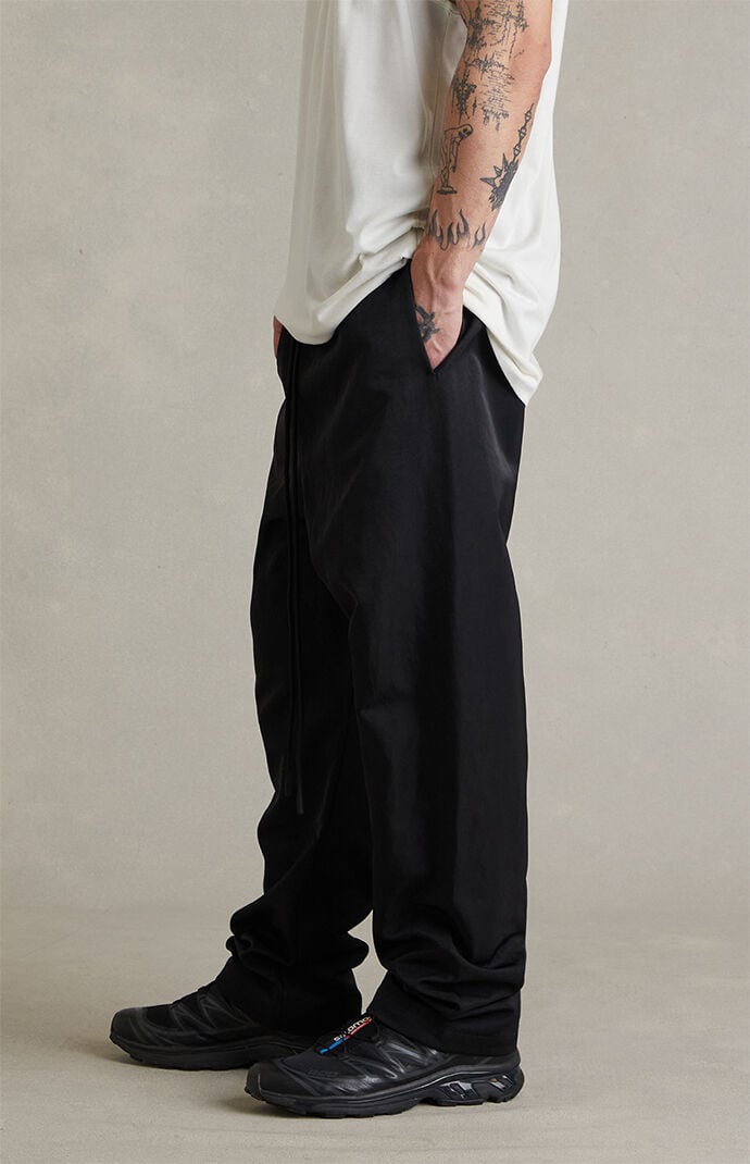 Fear of God ESSENTIALS Vintage Black Active Trace Relaxed Track