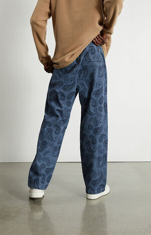 Paisley Corduroy Trouser Pants image number 4