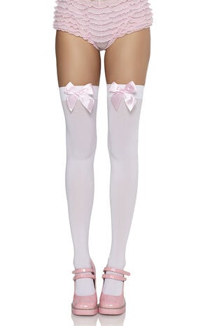 Kay Opaque Thigh High Tights image number 1