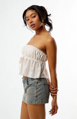 Lace Babydoll Tube Top image number 3