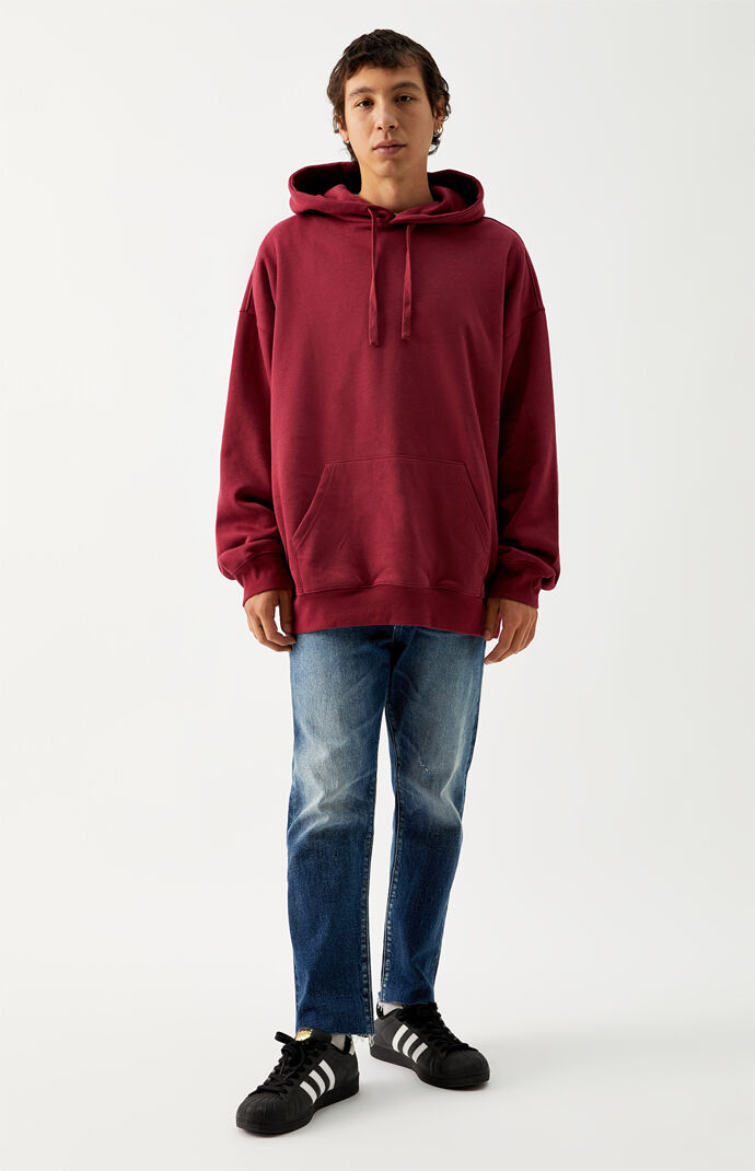 Recycled Burgundy Better Basics Hoodie
