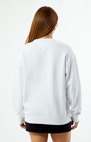 Varsity Crew Neck Relaxed Sweatshirt image number 3