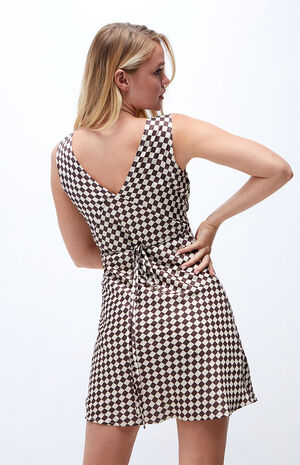 Printed Audrey Vintage Slip Dress image number 4