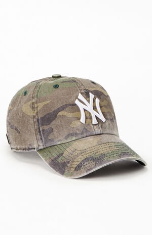 Camo NY Yankees Dad Hat
