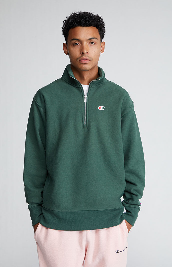 Champion Reverse Weave Mock Neck Sweatshirt PacSun