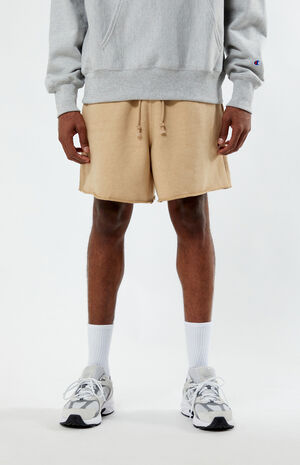 Reverse Weave Cut-Off Shorts image number 2