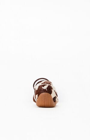 Women's Speedcat Cow Print Ballet Flats image number 3